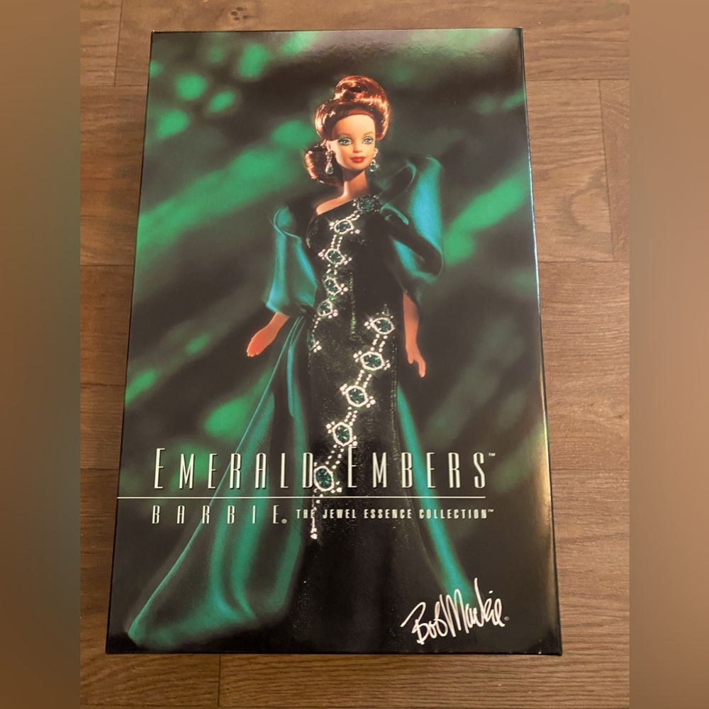 Emerald Embers Barbie by Bob Mackie 1997 NRFB